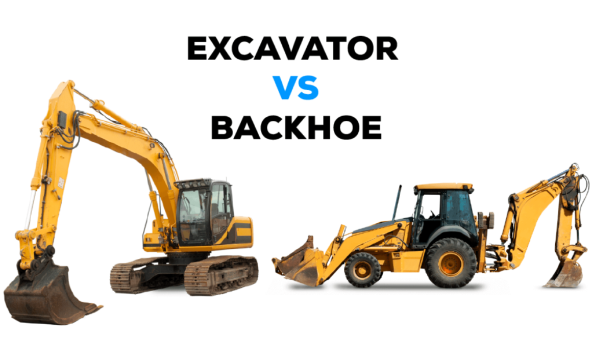 excavator vs backhoe